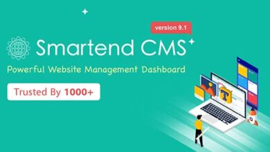 SmartEnd CMS v9.1.0 Nulled – Laravel Admin Dashboard with Frontend and Restful API