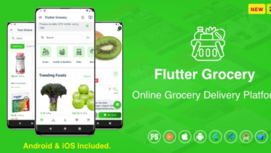 Flutter Multi Vendor Grocery (Convenience Store, Food, Vegetable, Fresh Fruit, eCommerce, Retail) v2.0 Free