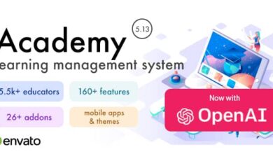 Academy v5.13 Nulled – Learning Management System