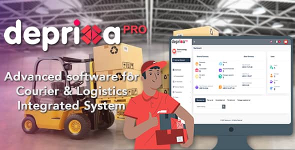 Deprixa Pro v7.5.3 Nulled – Courier & Logistics Integrated System