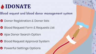 IDonatePro v3.0.1 Nulled – Blood Donation, Request And Donor Management WordPress Plugin