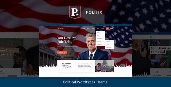 Politix v1.0.5 Nulled – Political Campaign WordPress Theme