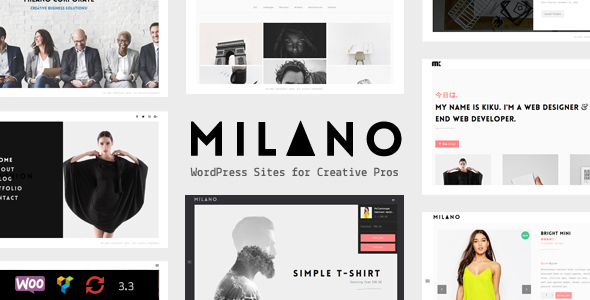 Milano v5.6 Nulled – Creative Minimal Portfolio & WooCommerce