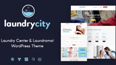 Laundry City v1.2.11 Nulled – Dry Cleaning & Washing Services WordPress Theme