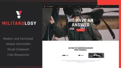 Militarology v1.0.9 Nulled – Military Service WordPress Theme