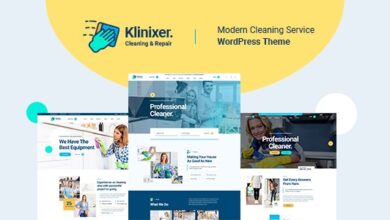 Klinixer v1.0.7 Nulled – Cleaning Services WordPress Theme + RTL