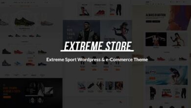 Extreme v1.5.4 Nulled – Sports Clothing & Equipment Store Theme