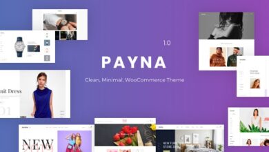 Payna v1.2.2 Nulled – Clean, Minimal WooCommerce Theme