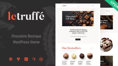Le Truffe v1.1.5.2 Nulled – Chocolate Sweets & Candy Store WordPress Theme