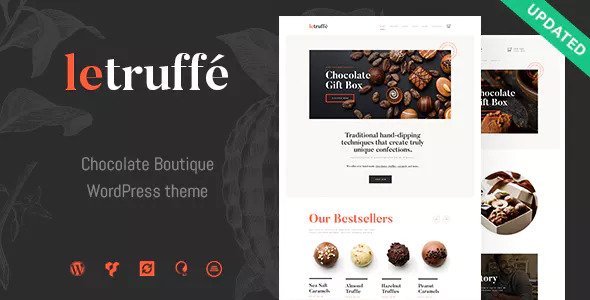 Le Truffe v1.1.5.2 Nulled – Chocolate Sweets & Candy Store WordPress Theme