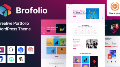 Brofolio v1.0.3 – Creative Portfolio WordPress Theme