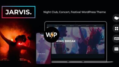 Jarvis v1.8.8 Nulled – Night Club, Concert, Festival WordPress Theme