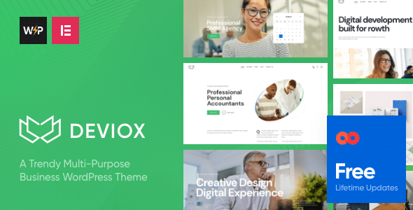 Deviox v2.1.1 Nulled – A Trendy Multi-Purpose Business Theme