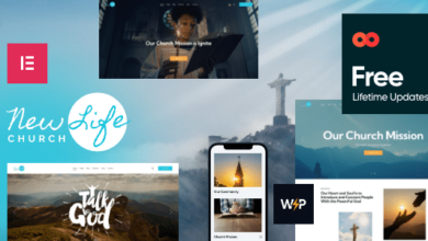 New Life v2.0 Nulled – Church & Religion WordPress Theme