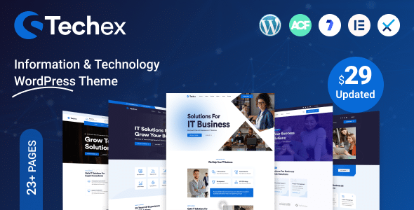 Techex v1.0.5 Nulled – IT Solutions & Technology WordPress Theme