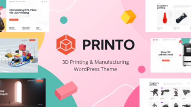 Printo v1.0 Nulled – 3D Printing & Manufacturing WordPress Theme
