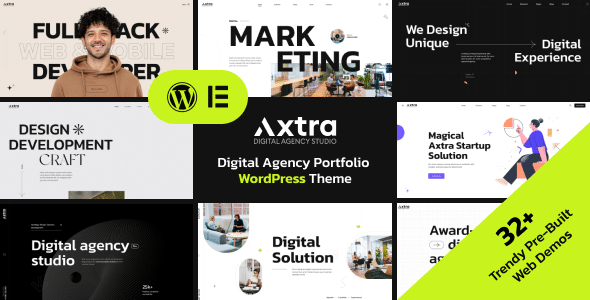 Axtra v1.2 Nulled – Digital Agency Creative Portfolio Theme