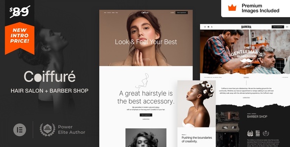 Coiffure v1.0 Nulled – Hair Salon & Barber WordPress Theme