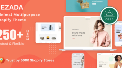 Lezada v4.0.1 Nulled – Fully Customizable Multipurpose Shopify Theme