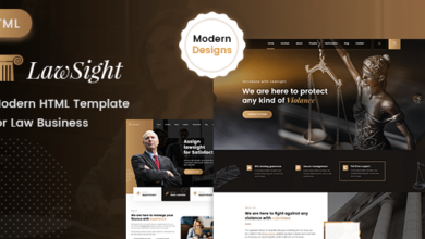 Lawsight Nulled – Law & Lawyer HTML Template