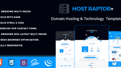 HostRaptor Plus Nulled – Hosting Domain