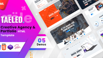 Tealed Nulled – Creative Agency HTML