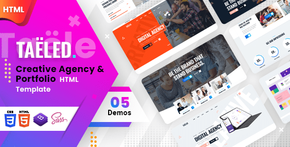 Tealed Nulled – Creative Agency HTML