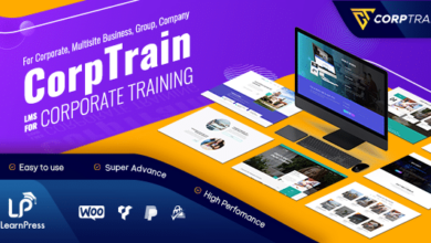 CorpTrain v3.4.2 Nulled – Corporate Training WordPress Theme