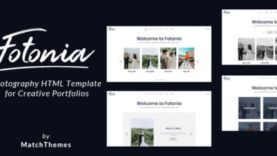 Fotonia v1.0.5 Nulled – Photography Portfolio Template