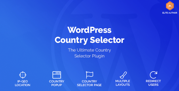 Wordpress Country Selector v1.6.7 Free