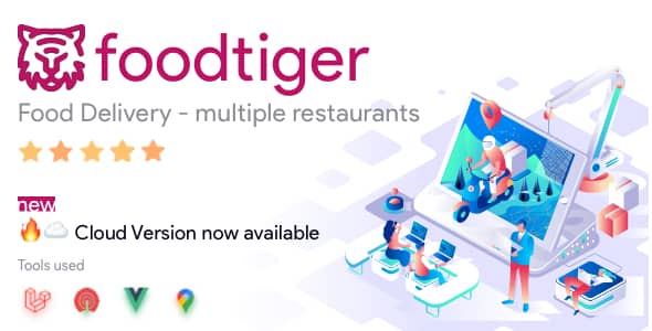 FoodTiger v3.5.0 Nulled – Food delivery – Multiple Restaurants