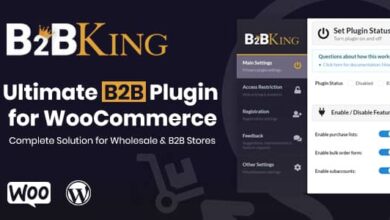 B2BKing v4.5.80 Nulled – The Ultimate WooCommerce B2B & Wholesale Plugin