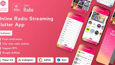 Radio Online v1.0.6 Nulled – Flutter Full App