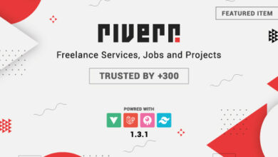 Riverr v1.3.1 Nulled – Freelance Services & Projects Platform – nulle