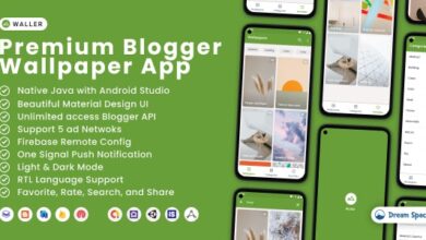 Waller v1.1 Nulled – Blogger Wallpaper App