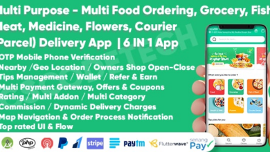Delivery King v1.2 Nulled – Multi Purpose Food, Grocery, Fish-Meat, Pharmacy, Flower, Courier Delivery