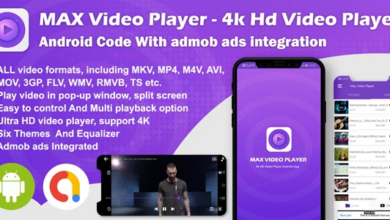 Android Max Player v2.0 Nulled – 4k HD Video Player with Admob Ads
