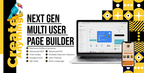 Rio Pages v2.5 Nulled – Next Gen Multi User Page Builder