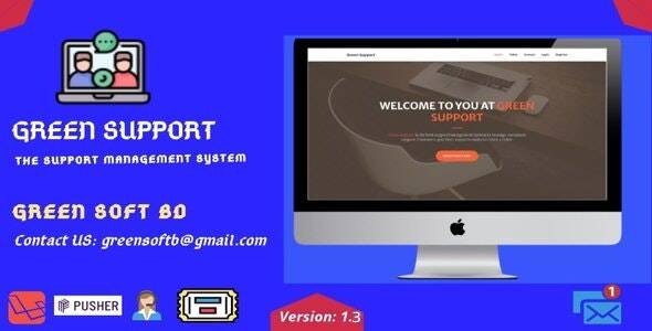 Green Support v1.3 Nulled – The Support Management System