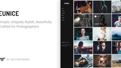 Eunice v1.9.0 Nulled – Photography Portfolio WordPress Theme