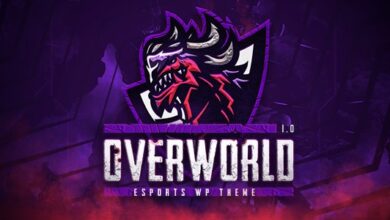 Overworld v1.3 Nulled – eSports and Gaming Theme