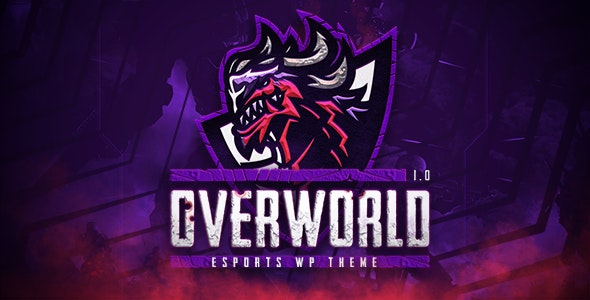 Overworld v1.3 Nulled – eSports and Gaming Theme