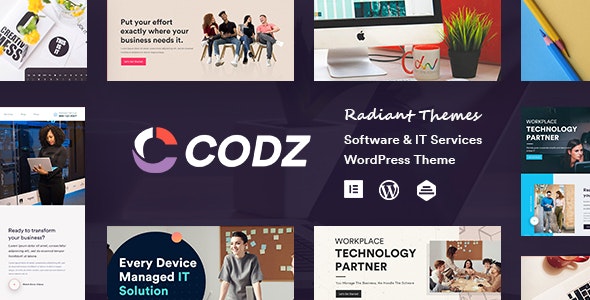 Codz v1.0.6 Nulled – Software & IT Services Theme