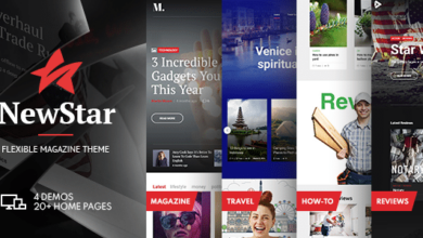NewStar v1.3.7 Nulled – Magazine & News WordPress Theme