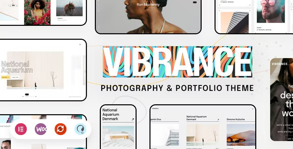 Vibrance v1.0.2 Nulled – Photography Theme