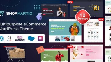 Shopmartio v1.0.5 Nulled – All-in-one eCommerce Store WordPress Theme