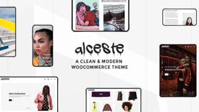 Alceste v1.4.5 Nulled – A Clean and Modern WooCommerce Theme
