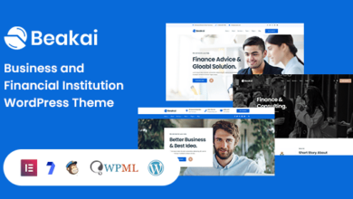 Beakai v1.1.4 Nulled – Multipurpose Business WordPress Theme