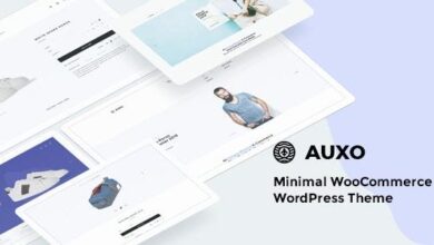 Auxo v1.1.3 – Minimal WooCommerce Shopping WordPress Theme