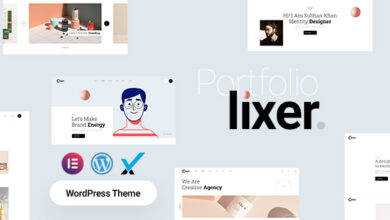Lixer v1.1.0 – Creative Portfolio WordPress Theme